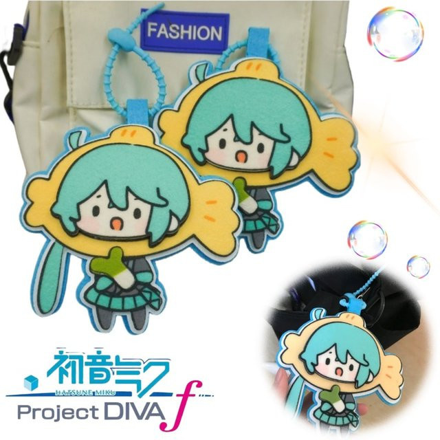 Bandai Hatsune Miku Stoffanhänger, Plüsch / Textil, Bunt / Mehrfarbig - Bild 1