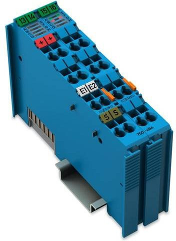 WAGO 750-484 SPS-Analogeingangsmodul in Blau - Bild 1