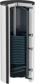Flamco Hochleistungsspeicher Duo HLS 750 l, weiß, mit EPS-Isolierung - Bild 1