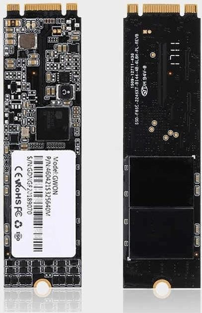CoreParts Internes Solid State Drive M.2 NVMe 256 GB Schwarz - Bild 1