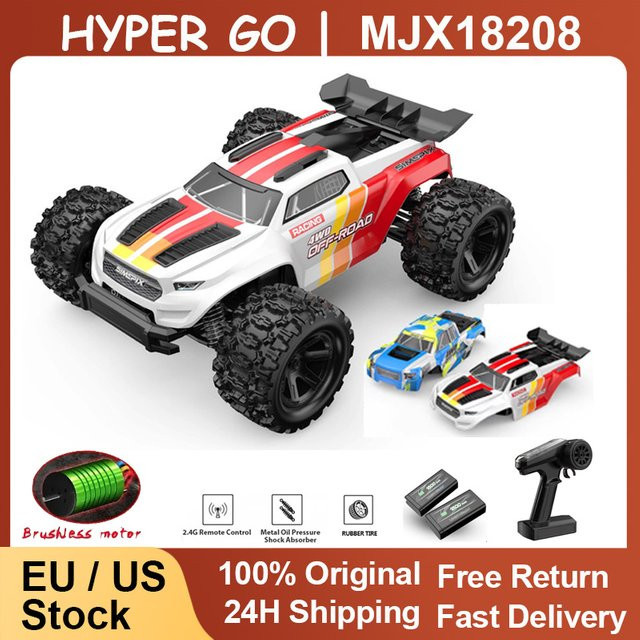 MJX Hyper Go 18208 Monster Truck, 1:18, ferngesteuertes RC-Auto, Geländefahrzeug - Bild 1