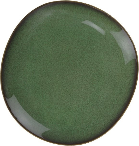 Villeroy & Boch Brotteller Lave in Grün aus Steinzeug, Durchmesser: 17,6 cm, Breite: 17,6 cm, Tiefe: 16,8 cm - Bild 1