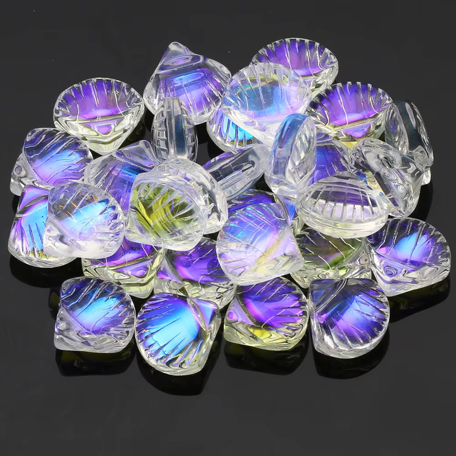 Laudsong Glas Perlen, Kristall, 10 mm, Transparent - Bild 3