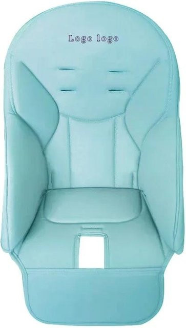 Blauer Lederbezug mit PU-Verbundschwamm als Sitzkissen für Kinderwagen und Baby-Esszimmerstühle von Macroupta - Bild 1