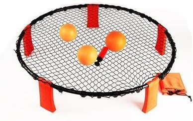 Binchi Outdoor Product Mini-Volleyball-Set, Runder Tennisball, orange, ab 3 Jahre - Bild 1