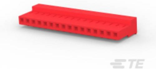 TE Connectivity 4-640433-6 Box in Rot - Bild 1