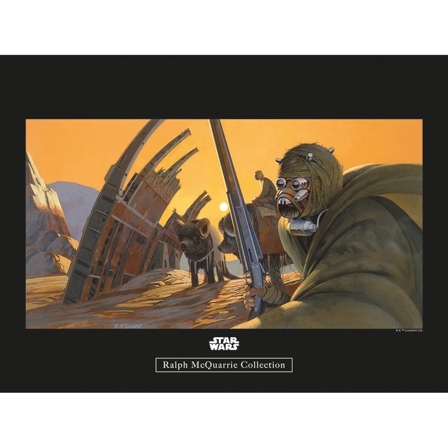 Komar Wandbild Star Wars Tusken Paper Poster Multicolor B: 40 cm, H: 30 cm - Bild 2