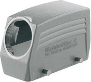 Weidmüller Steckergehäuse HDC 40D TSBU 1M40G in Grau aus Edelstahl - Bild 1