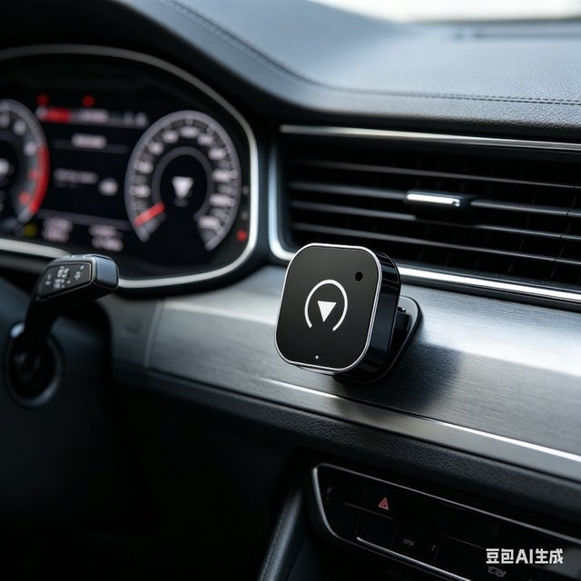 CarlinKit Kabelloser CarPlay Adapter mit 5G WiFi für eine stabile Verbindung, Plug & Play Konverter in Schwarz oder Weiß - Bild 1