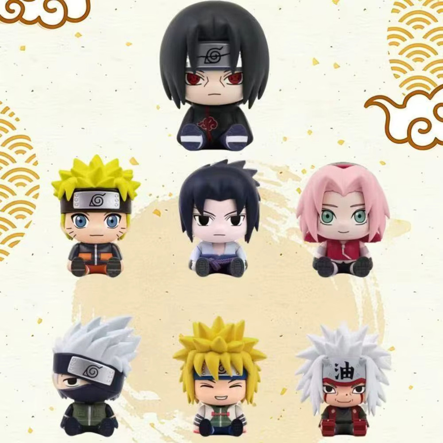 EAKI Naruto Shippuden Sit Series Blind Box, Anime-Figur, Einzelfigur - Bild 2