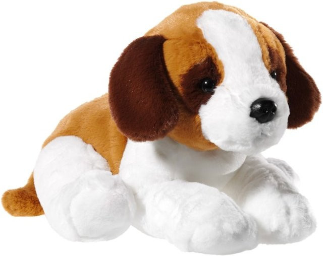 Heunec Bernhardiner Hund, Plüsch / Textil, Braun - Bild 1