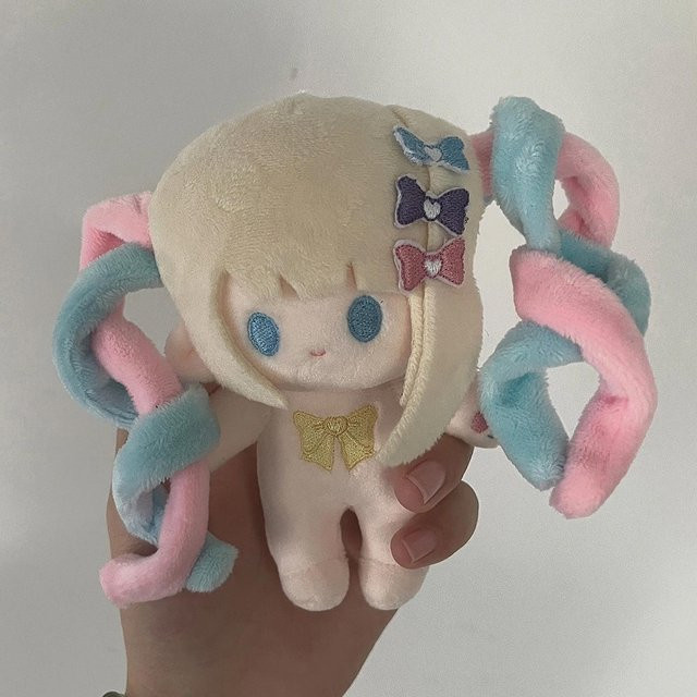 Yiran toy Regen Omgkawaiiangel Puppe, Plüschanhänger, 10cm - Bild 1