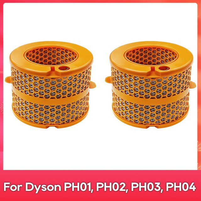 OSSIEAO Verdampferfilter Ersatzteil in Orange, kompatibel mit Dyson PH01, PH02, PH03, PH04 und PH3A Luftreinigern - Bild 1