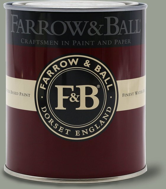 Farrow & Ball Exterior Masonry Putzfarbe Pigeon 25 in Grün Matt, 5 l - Bild 1
