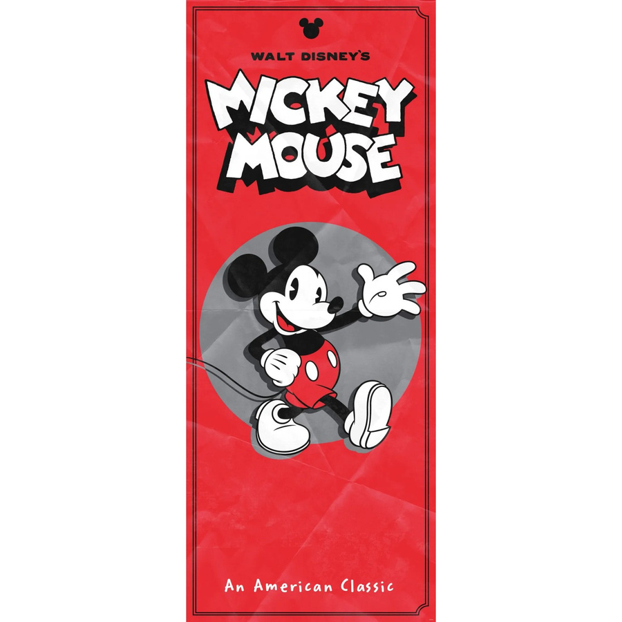 Komar Fototapete Vlies Mickey American Classic B: 100 cm, H: 250 cm - Bild 2
