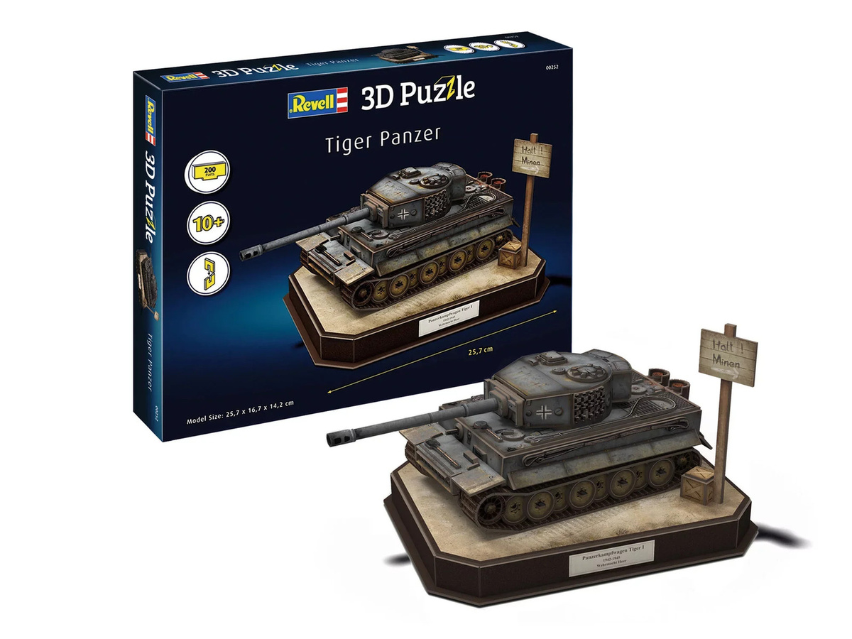Revell German tank "Tiger I", Fahrzeug, ab 10 Jahren - Bild 2
