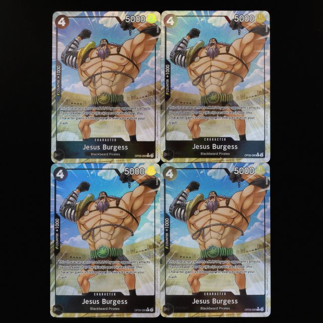 Bandai One Piece Burgess Regular Alt Art Karte, Englisch, ab 14 Jahren - Bild 1
