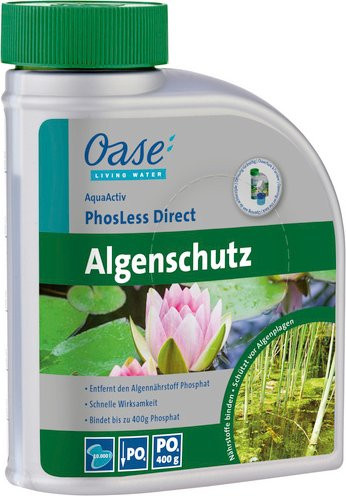 OASE Aqua Activ Phos Less Direct Algenkontrolle in Blau und Weiß - Bild 1