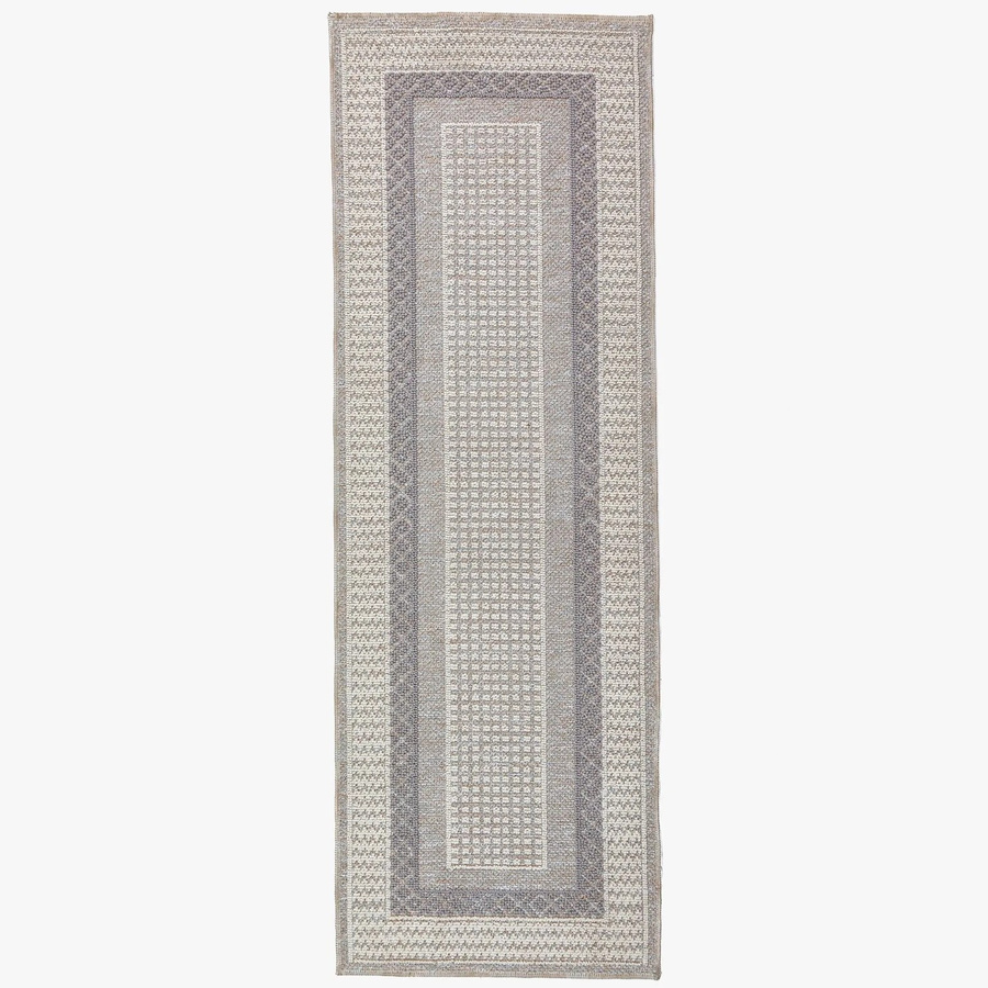 Flair Rugs Kurzflorteppich Modra Grau mit geometrischem Design, B: 78 cm, L: 230 cm - Bild 2