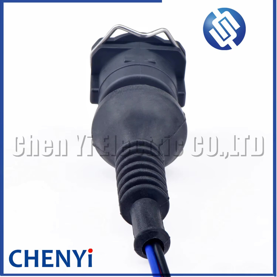 Yuyi 3-poliger wasserdichter Kfz-Steckverbinder Motor-Kabelbaum-Stecker in Schwarz mit 15 cm Kabeln - Bild 4