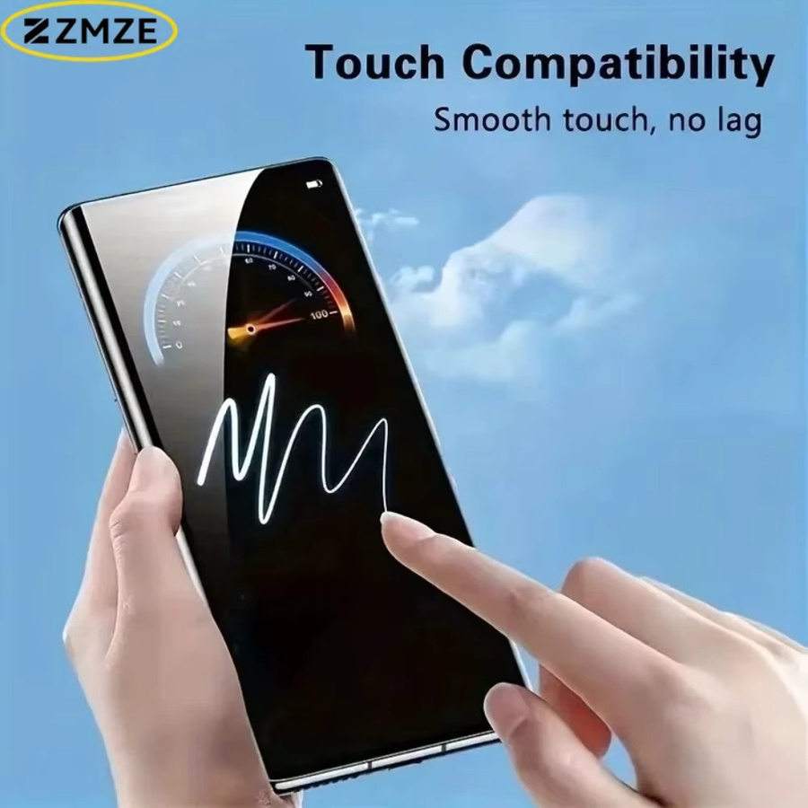 4 Stück Anti-Spionage Panzerglas Sichtschutzfolie für Xiaomi Redmi Note 12 Pro 15 14 13 Pro transparent - Bild 5