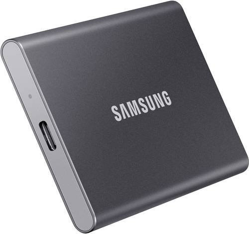 Samsung Portable SSD T7 Externe SSD 2 TB USB 3.2 Gen 2 Grau - Bild 1