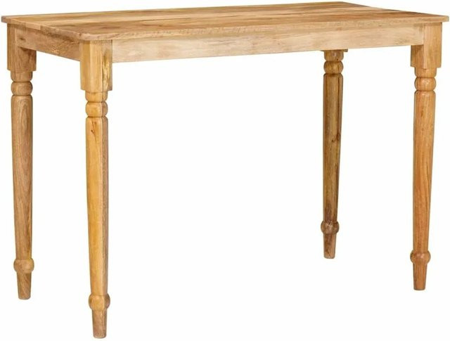 vidaXL Couchtisch aus Massivholz Mango in Braun, modern und rechteckig, B/T/H: 110 x 55 x 77 cm - Bild 1