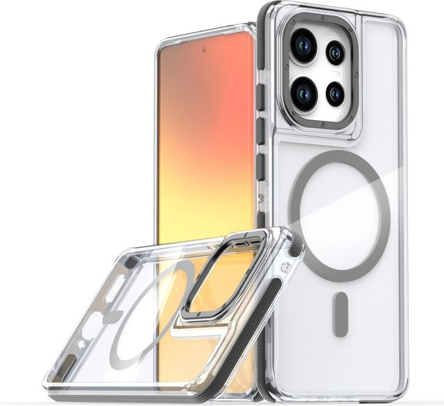 Stoßfeste magnetische transparente Hülle für OPPO Reno 13 12 11 10 13F 12F A5 Pro A80 A79 A78 5G A60 A40 A58 A38 4G Cover - Bild 1