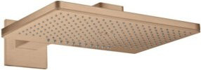 Hansgrohe Axor Kopfbrause mit Arm, Gold, Rechteckig, 2 Strahlarten, B/B/H: 46,0 x 30,0 x 0,0 cm - Bild 1