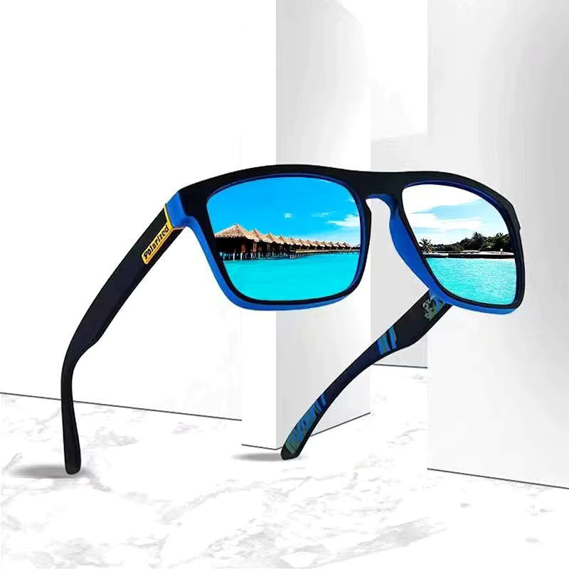 ZUIDID Sonnenbrille, quadratisch, Vollrand, Kunststoff, Unisex, polarisiert - Bild 3