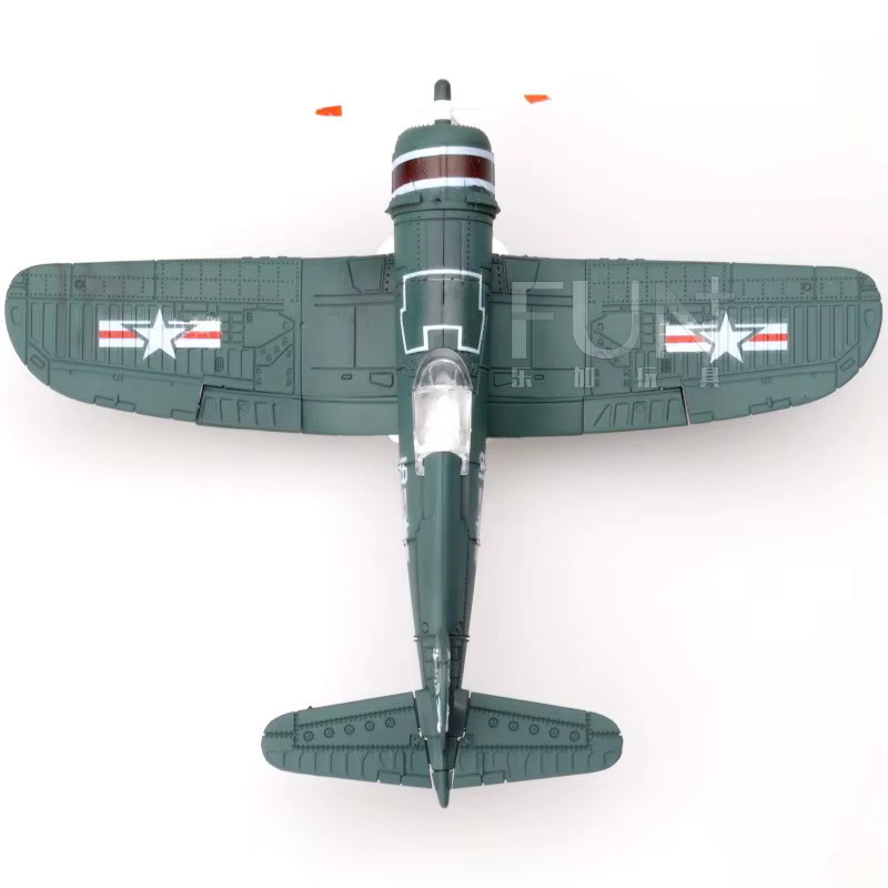 US NAVY F4U Corsair Fighter, Modellflugzeug, Maßstab 1:48, Kunststoff - Bild 2