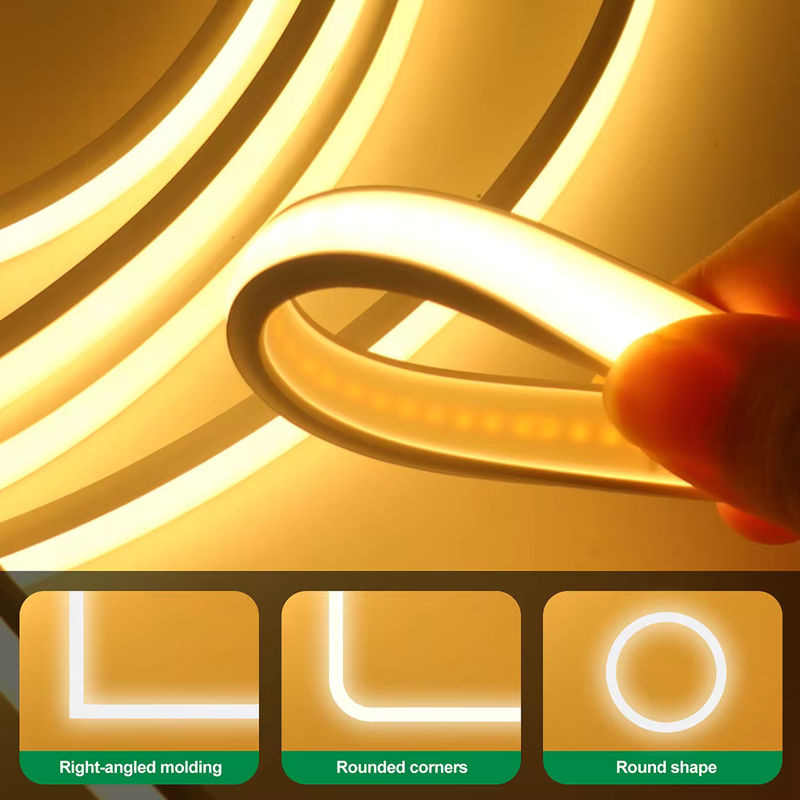 KISUFU COB LED Neon Streifen Licht IP68 wasserdicht, weiß, 320 LED High Density, RA90 - Bild 5