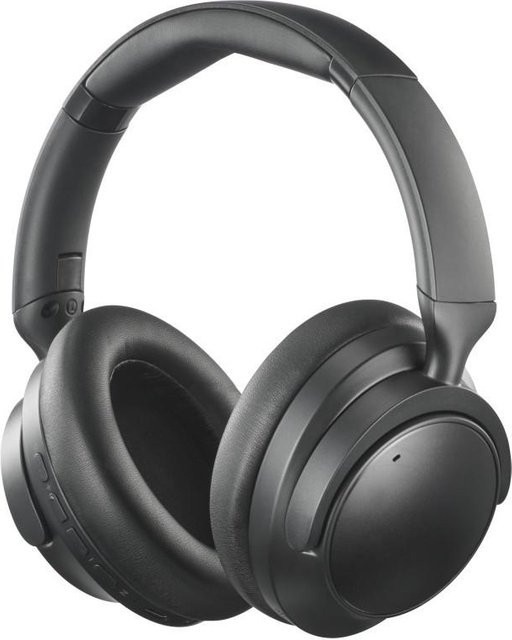Hama Spirit Silent Bluetooth Over-Ear Kopfhörer mit Hybrid ANC in Schwarz inklusive Tasche und 3,5 mm Klinkenanschluss - Bild 1