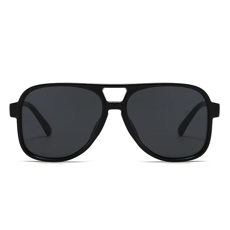 Julyrays Sonnenbrille, quadratisch, Vollrand, Kunststoff, lila, Damen - Bild 3