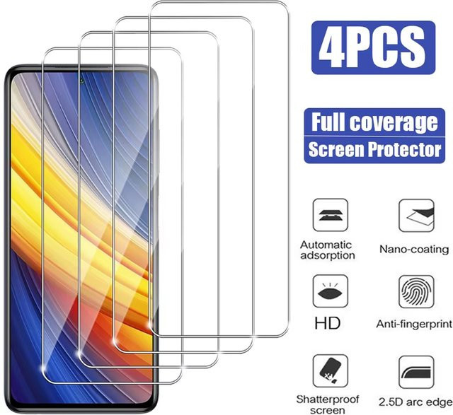 Set aus gehärtetem Schutzglas für Xiaomi 15T Pro, 14T Pro, 13T Pro und weitere Modelle, transparent - Bild 1