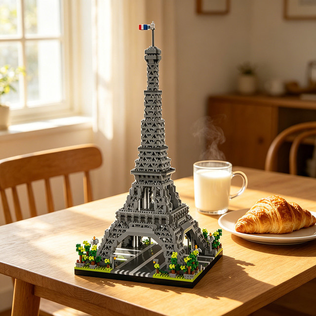 Doubuilt Eiffelturm Mikro-Mini-Bausatz, ab 14 Jahren - Bild 1