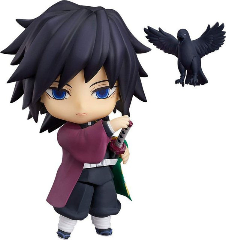 Good Smile Company Nendoroid Giyu Tomioka Anime-Figur aus Kimetsu no Yaiba, bemalt und beweglich, Kunststoff - Bild 1