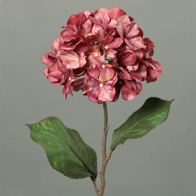Künstliche Hortensie in Pink - Bild 1