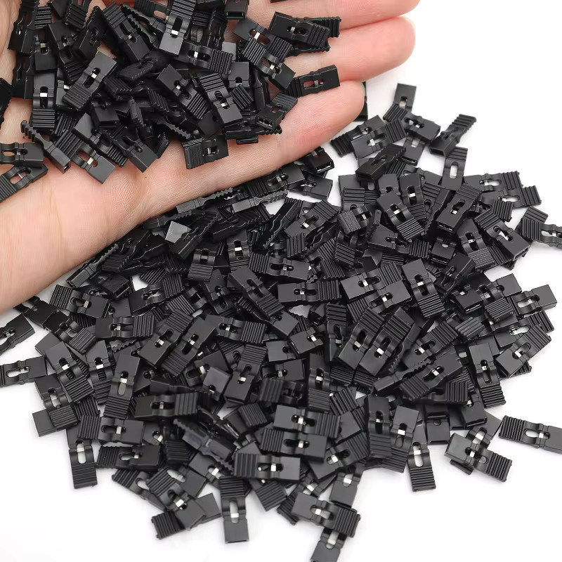 Sicherheits-Pitch-Jumper-Kappen mit langem Griff für elektronische Reparaturen und Schaltkreis-Debugging, 2,54 mm, Schwarz - Bild 5
