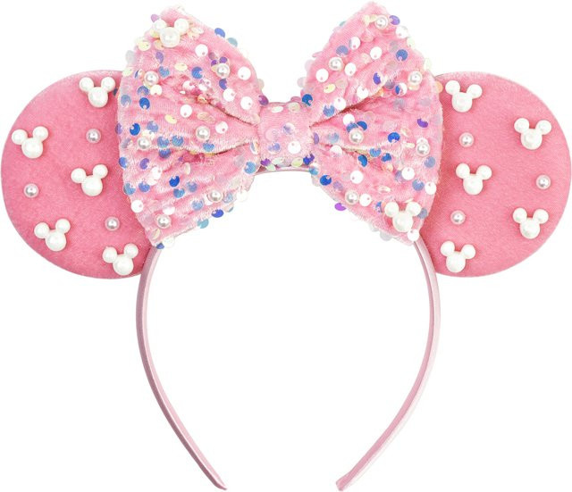 Disney Stirnbänder, Samt, Glitter Pailletten, Damen - Bild 1