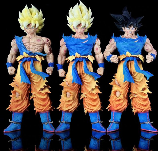 Bandai Dragon Ball Z Son Goku Super Saiyajin Action Figure, 28 cm - Bild 1