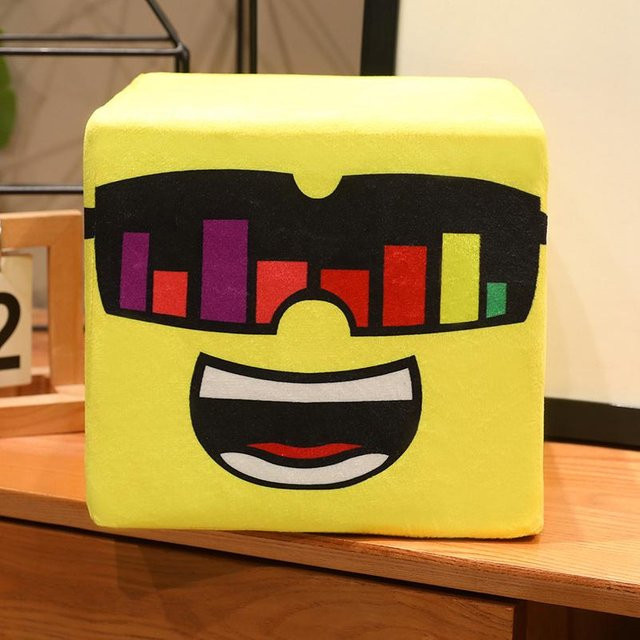 Yiran toy Quadratische Wassermelonen-Stofftier, Plüschtier, 10cm - Bild 1