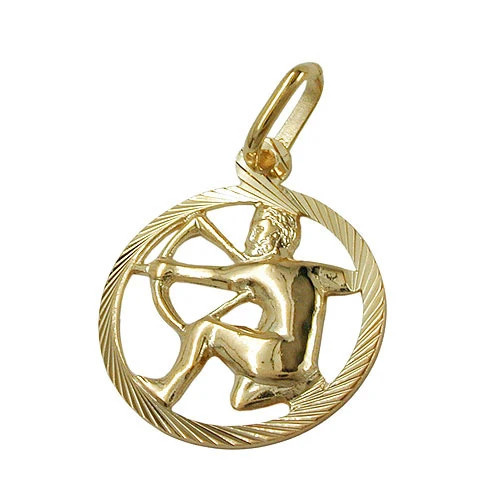 Colfem Anhänger Sternzeichen Schütze, Gold 375, Unisex - Bild 1