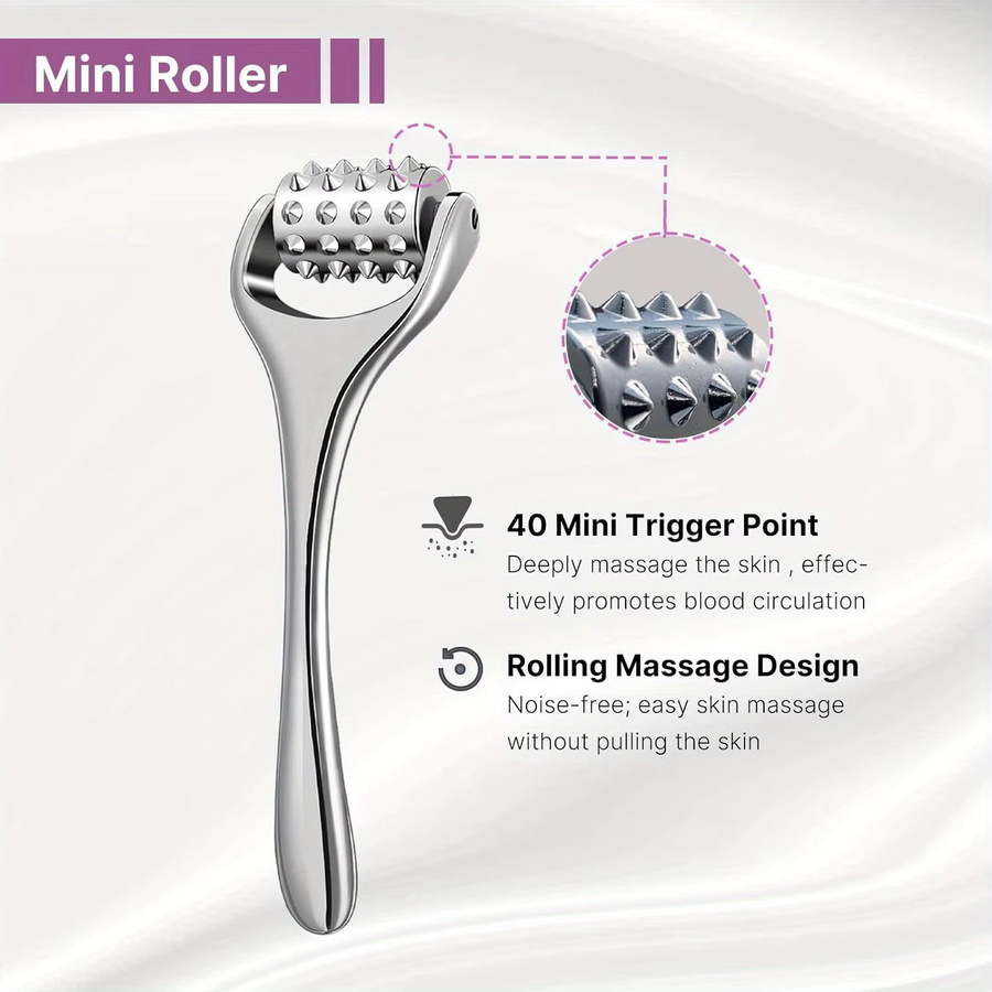 DUTRIEUX Augenmassagegerät und Gesichtsrollen aus Edelstahl, Unisex - Bild 1