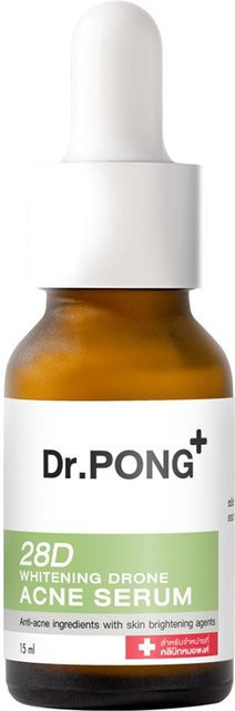 Dr.PONG+ 28D Whitening Drone Akne Serum, 15 ml, BHA, Niacinamid, Salicylsäure - Bild 1
