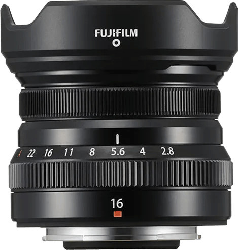Fujifilm XF 16mm f/2.8 Objektiv in Schwarz - Bild 1