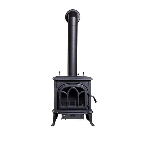 GLOBEFIRE Gussofen Mercury aus Gusseisen in Schwarz mit 7,7 kW Leistung - Bild 2