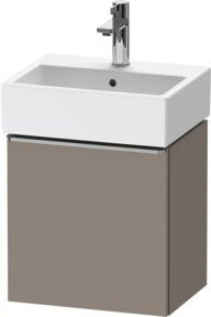 Duravit Waschtischunterschrank D-Neo in Grau Matt mit 1 Tür, Wandmontage, B/T/H: 43,4 x 32,2 x 44 cm - Bild 1