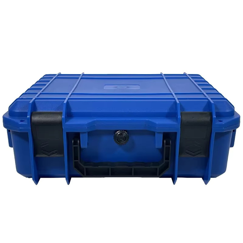 FNICEL Werkzeugkoffer aus Kunststoff, wasserdichter und staubdichter Schutzkoffer mit Organizer in Blau, B/T/H: 34,3 x 23,5 x 10,0 cm - Bild 3
