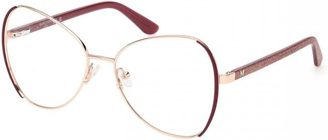 Guess GM50015 Korrektionsbrille, Cat-Eye, Vollrand, Metall, Burgundy, Gold, White, Damen - Bild 1